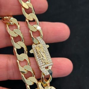 Saint Jude gold plated bracelet